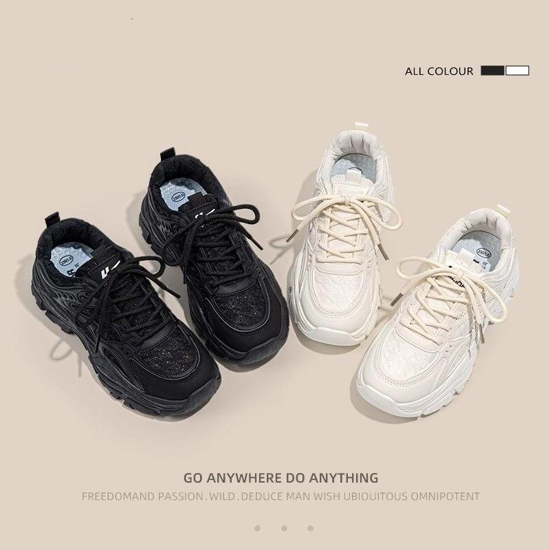 Women'S Breathable Women'S Vulcanized Shoes Summer Women'S Sports Shoes Mesh Lace Casual Shoes  De Mujer