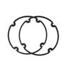 Plant Support Cage for Climbing Plants Tower Potted Cage for Flowers Fruits Vegetable Vines Black