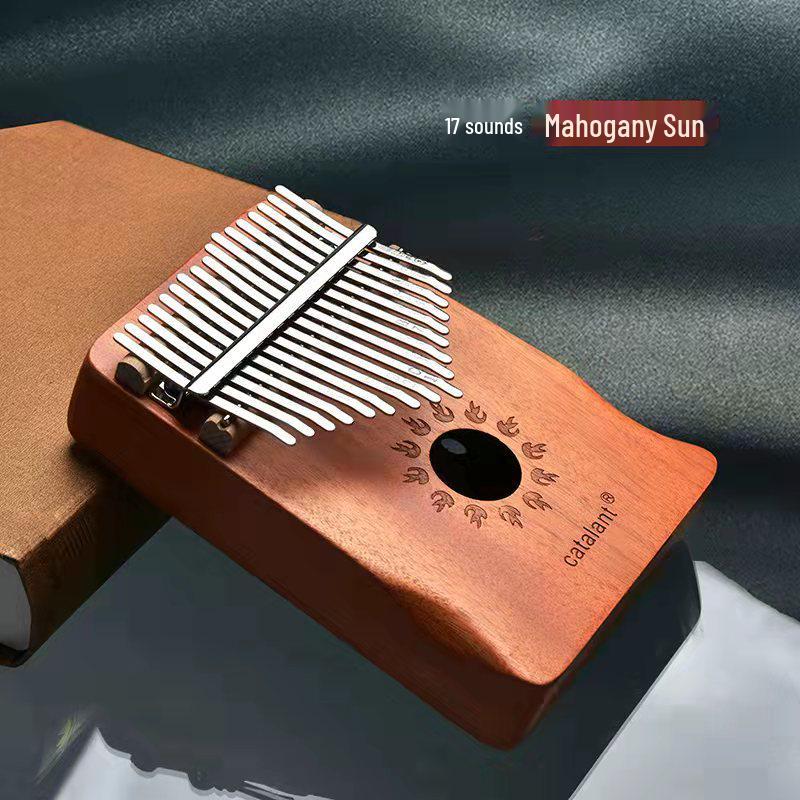 17/21-Ton Daumenklavier Kalimba - Beliebtes kleines Musikinstrument Souvenir