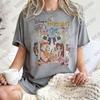 2026 New    Hercules Graphics Print Cotton T Shirt For Women Summer Short Sleeve Retro Tees Casual Oversized Couples Tops