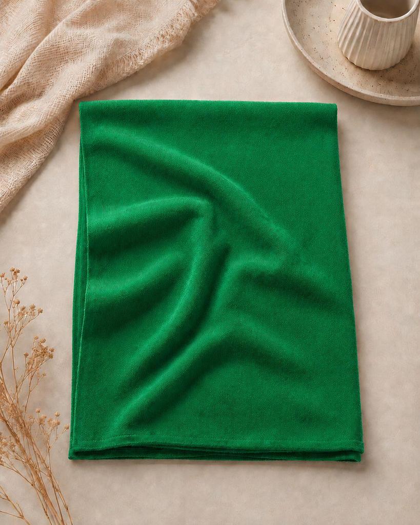 Men's Korean Style Wool Knitted Scarf – Solid Color, Casual, Warm Neck Warmer for Autumn & Winter