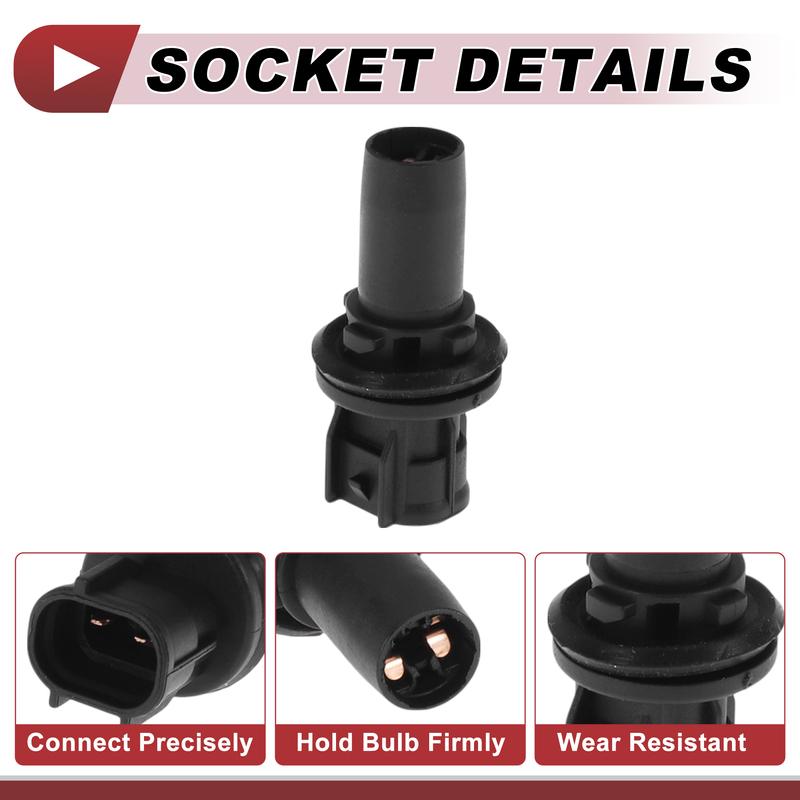 X Autohaux Side Marker Light Socket Wiring for Toyota 4Runner 13-17 No.9007560077