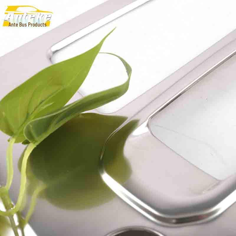 Peugeot 5008 Gear Shift Panel Decorative Frame - Stainless Steel Center Console Cup Holder Sticker