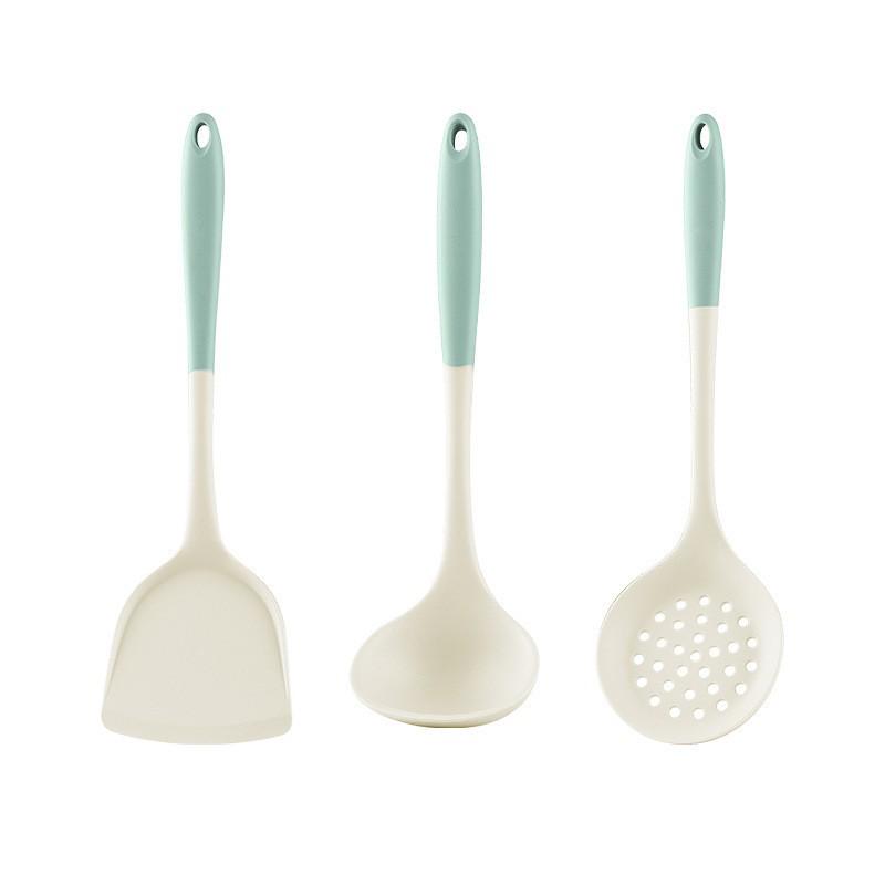 Yingsibo Silicone Non-stick Stir-fry Spatula Set - Heat-Resistant Kitchen Tools.