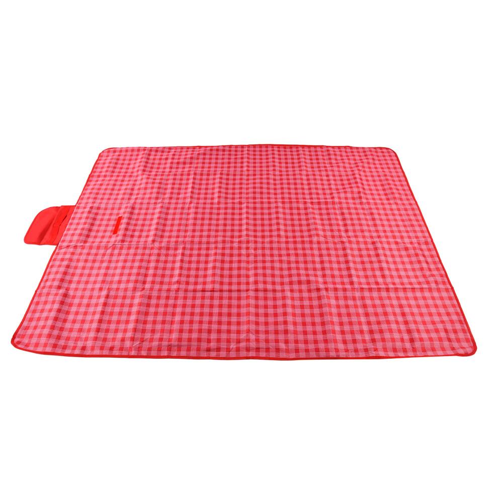 Machine Washable Outdoor Blanket, Outdoor Picnic Blanket, Foldable Lightweight Blanket, Oversized for 6-8 Seating Or 4 Lying, Gingham Picnic Mat,