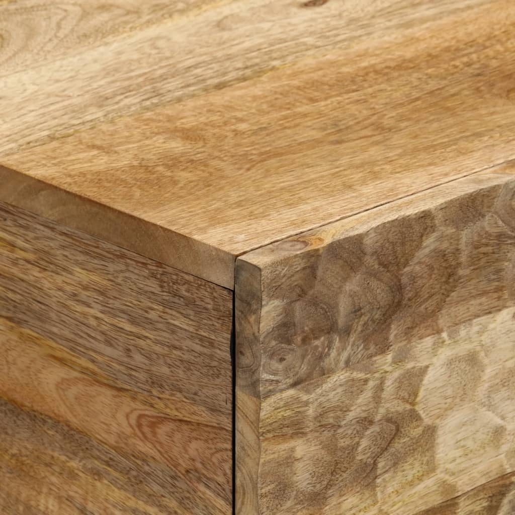 Coffee Table 80x50x40 Cm Solid Mango Wood