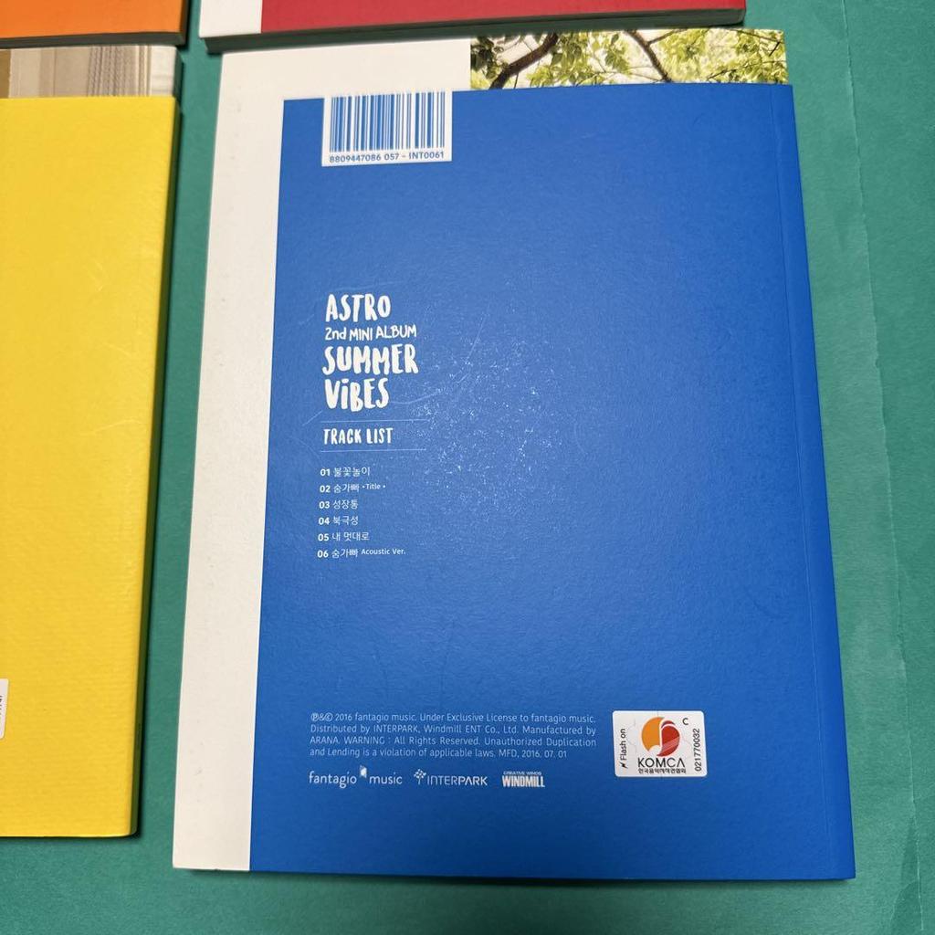 [USED] ASTRO Four Seasons Album Cha Eunwoo Trading Card ID Photo Eunwoo Spring