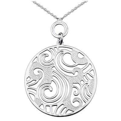 [M5685] - Silver 'Carmen' Silver Necklace