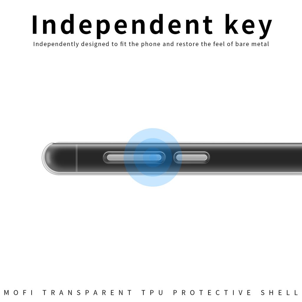 MOFI For Xiaomi Redmi Note 13 Pro 4G/Poco M6 Pro 4G Phone Case Flexible Scratch Resistant TPU Cover