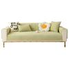 Solid Color Sofa Towel Mat Thick Plush Sofa Cover High Quality Non-Slip Sofa Cushion L Shape Sofa Cover Living Room Decoration