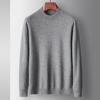 100% Pure Wool Autumn and Winter Men's Medium Neck Wool with Medium Thickness Merino Sweater