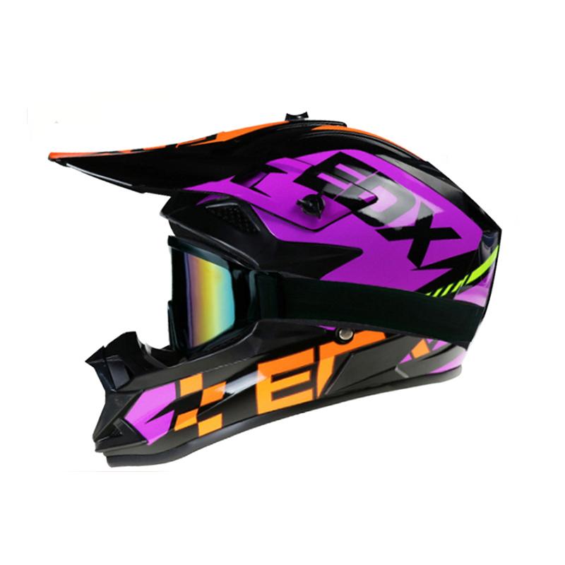 VGV Motocross Safety Helmet Unisex DOT ABS Certified for Men Women Bicycle Downhill ATV Motorcycle Head Protection All Seasons