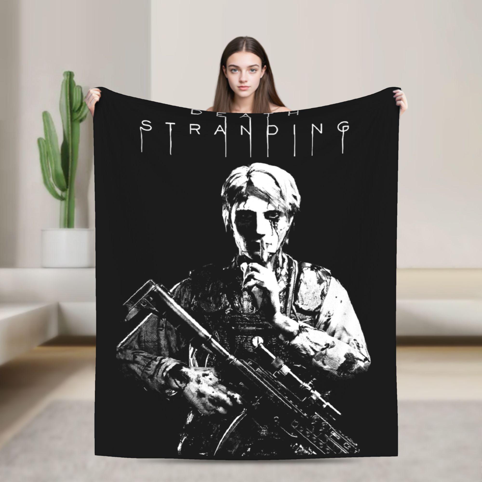 

Hardship Cataclysm Destroys Living Things Death Stranding Blankets Wool Soft Throw Blanket for Home Restaurant Autumn/Winter 75x90cm