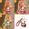 Creative Student Backpack Pendant Sweet Harvest Panda Keychain