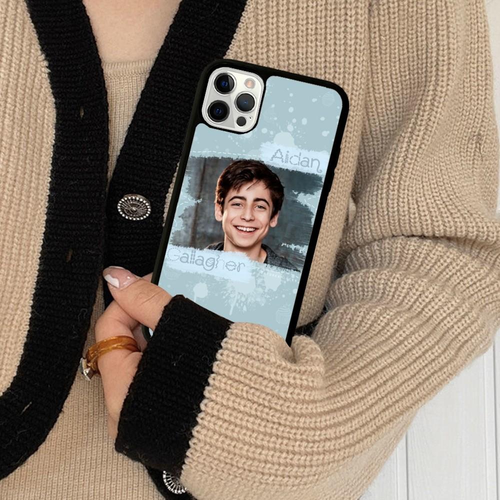 

Number Five Aidan Gallagher Phone Case Silicone PC+TPU For For iPhone 11 12 13 14 15 16 Plus Pro Max Cover iPhone 15Pro Max