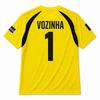 Unisex Or Kid Cape Verde Goalkeeper Soccer Jersey Short Sleeve Regular Fit Cheer Support Fan Shirt for Match Training Summer