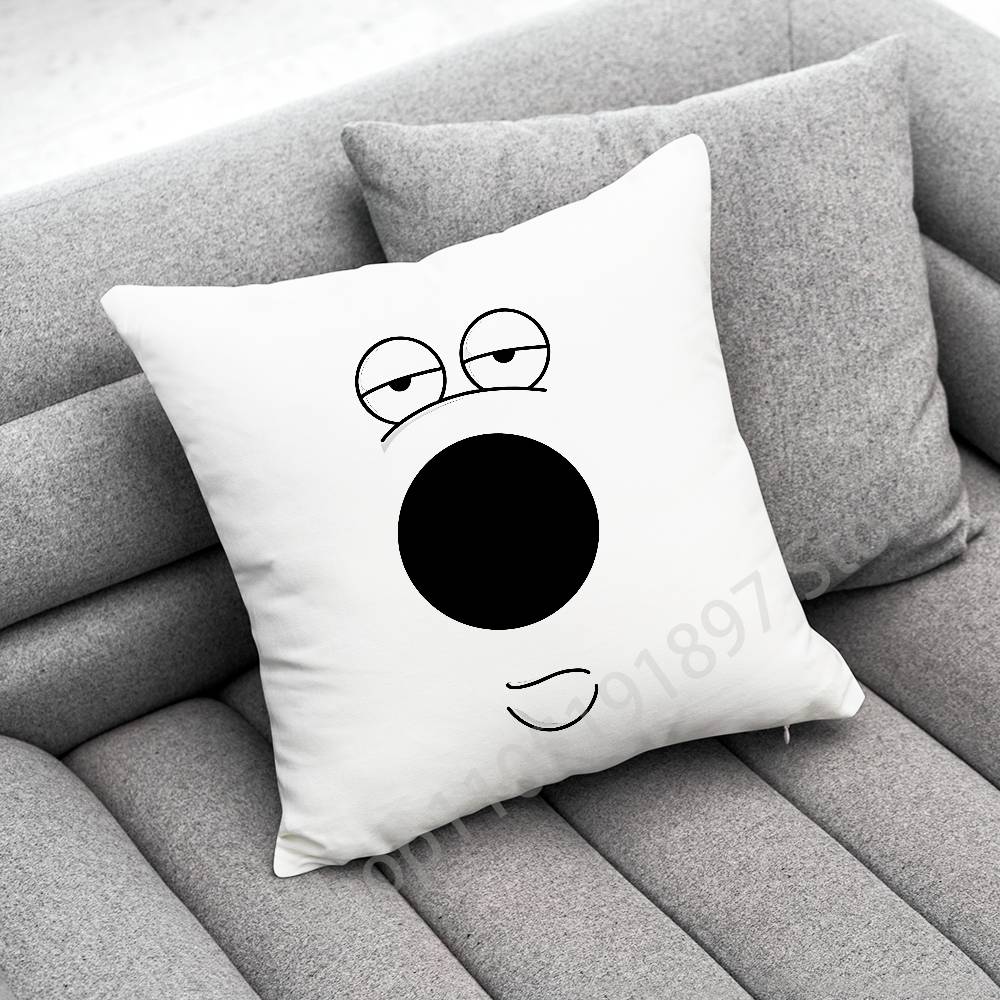 F-Family Funny Guy Throw Pillow Case For 30X30Cm 40X40Cm 45X45Cm 50X50Cm 55X55Cm Square Sofa Pillowcase Shell