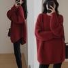Europäischer Herbst Damen Mittellanger Weicher Strickpullover - Lässiger Französischer Stil