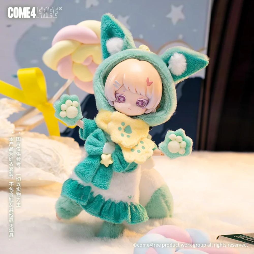 Bonnie 1/12 Bjd Puppen Kleidung Ob11 Süßes Date 23 24 Valentinstag Edition Kürbismädchen DIY Anziehfigur Kinder Niedliches Spielzeug