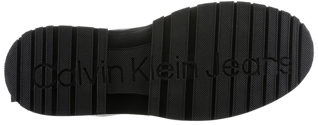 Boots Calvin Klein Eva Mid Laceup Lth YM0YM00751 Black