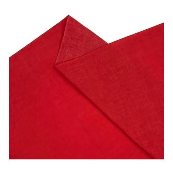 Somen Anbo Tenugui Plain Dyed Celebration Red 100% Cotton Tokuoka Made in Japan 35cm x 100cm Kendo Men Towel