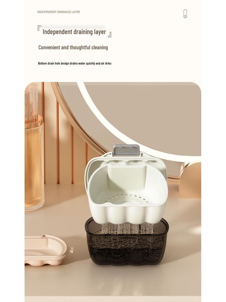 Portable Retainer Case: Large Silicone Box for Invisible Aligners, Dentures & Orthodontics