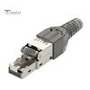 RJ45 Network Connector Universal Easy Assembly High Speed LAN Data Transfer Network Connector Head Accessories
