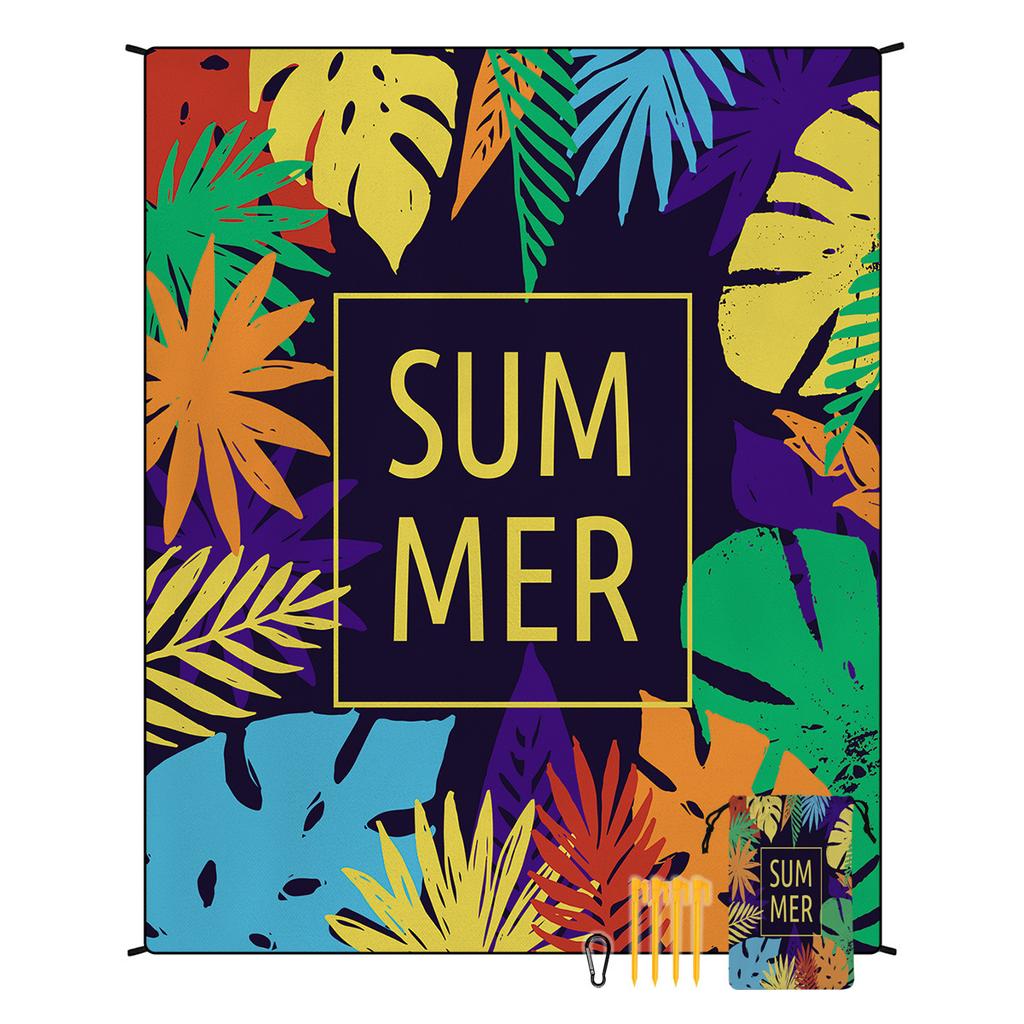 Bohemian Beach Mat Moisture-proof Mat Outdoor Seat Cushion Picnic Mat Customized Tent Camping Floor Mat 180 * 220CM 550g