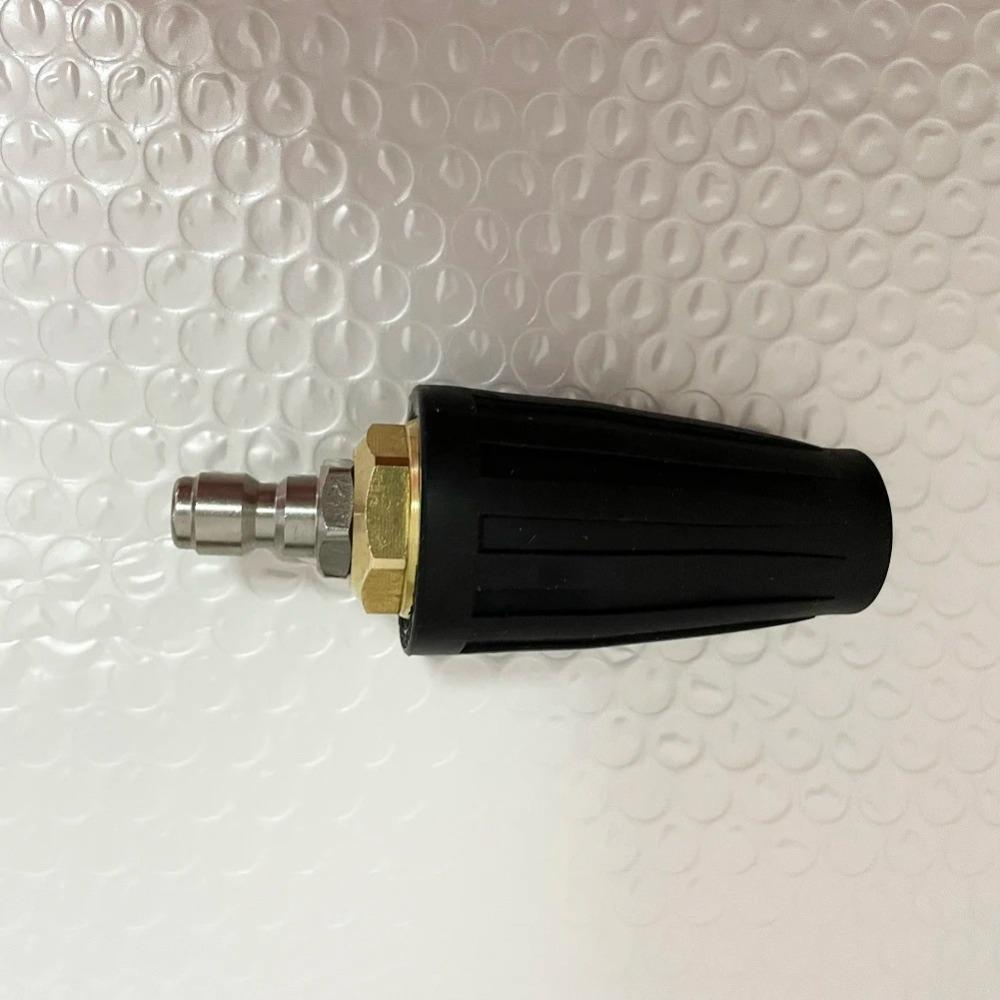 1/4" Quick Connect Car Washer Turbo Nozzle 4000 PSI Turbo Head Nozzle Practical Nozzle Spray