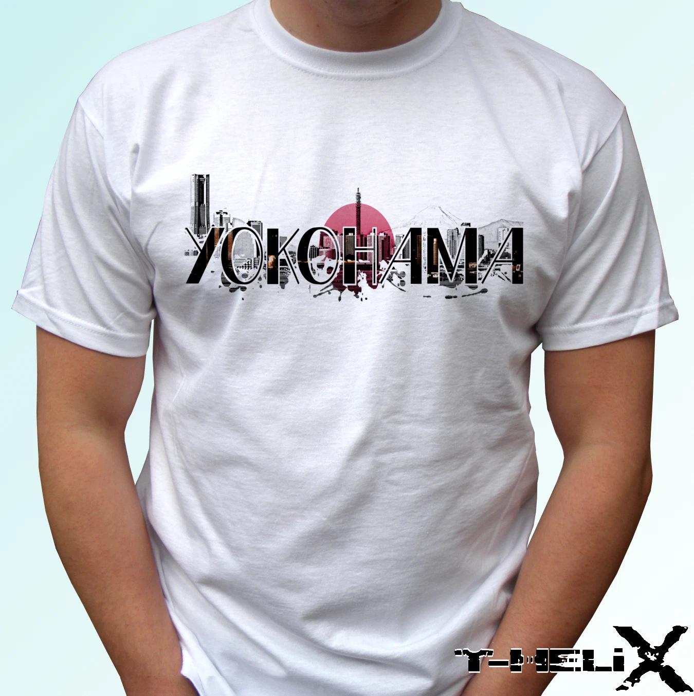 Yokohama city kids boys T-Shirt top Japan flag tee design - s s kids & baby 120