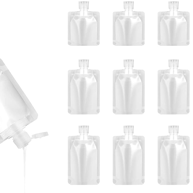 

Coollooda travel bottle pouch container [9 photos 30ml 50ml 100ml] refill bottle Cosmetic portions refill container travel liquid individual packaging
