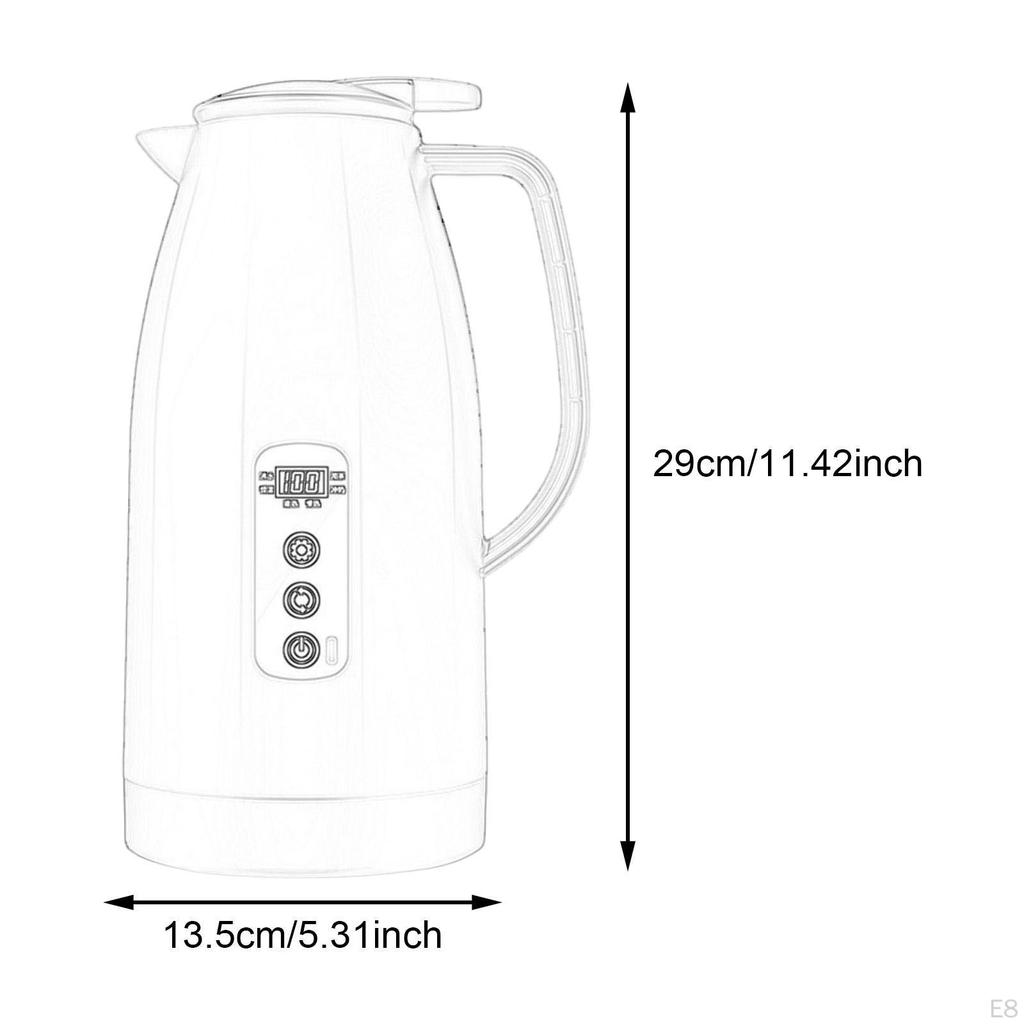 Car Kettle Boiler Fast Boiling Electric for Camping Road Trip