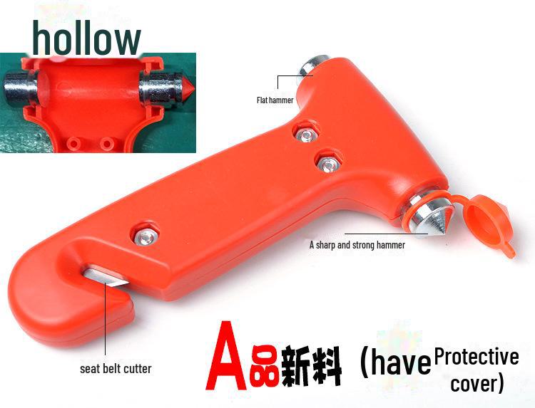 Two-in-One Multi-Function Emergency Safety Hammer with Escape Window Breaker