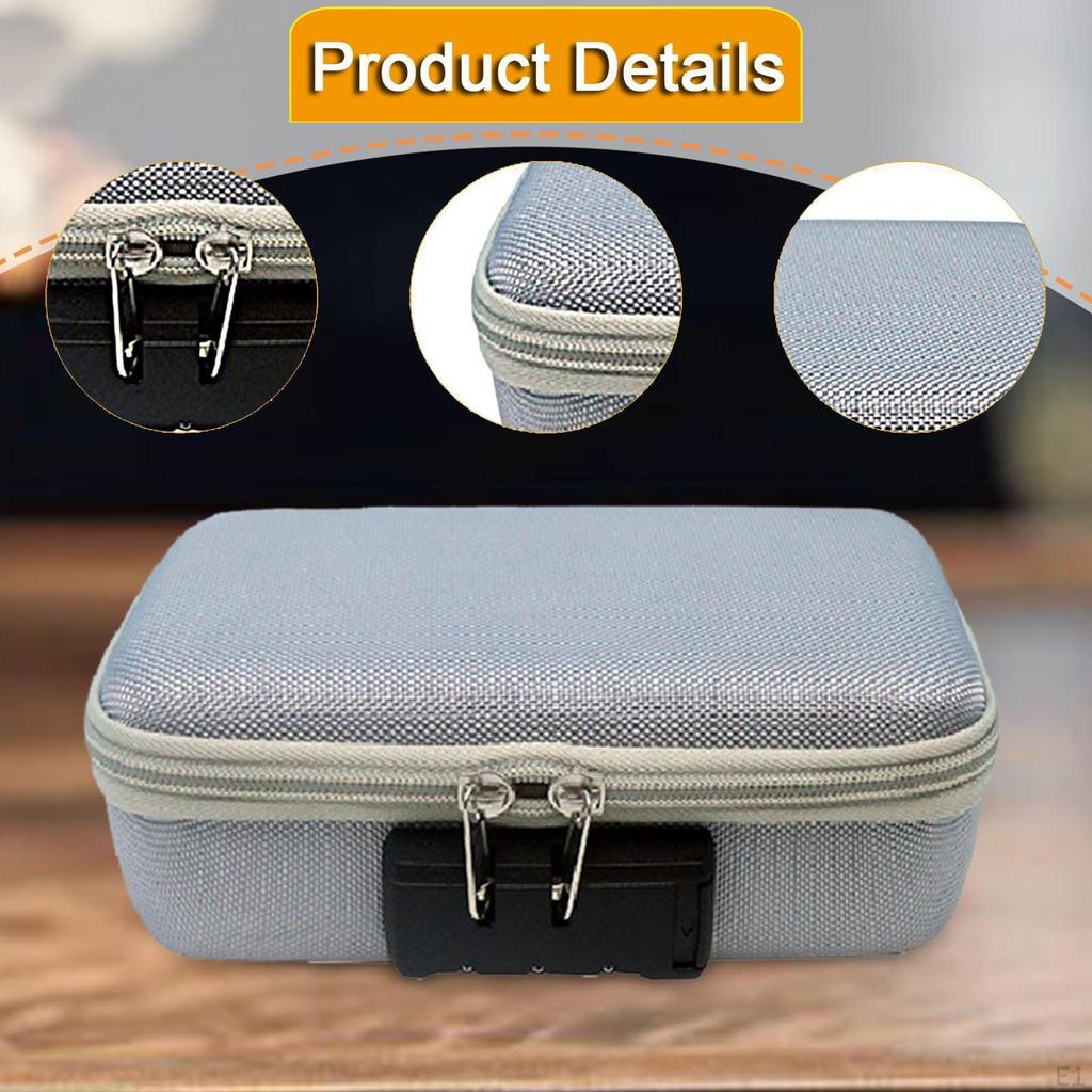 Torba do przechowywania z zamkiem cyfrowym, Etui na zabawki, Zamek na hasło, Łatwy w użyciu, Kod pudełka, Organizer na