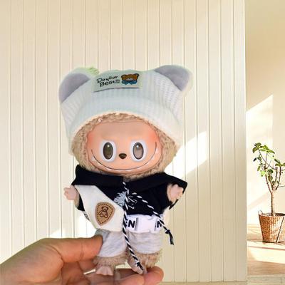 15cm Puppenkleidung Kleidung Hoodie Set Mädchen Plüsch Accessoires Kostüme Foto Requisiten