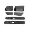 Cars Accessories Door Handle Cover For Kia EV3 2024-2026 Carbon Fiber Black Car Exterior Decoration Styling Upgrade