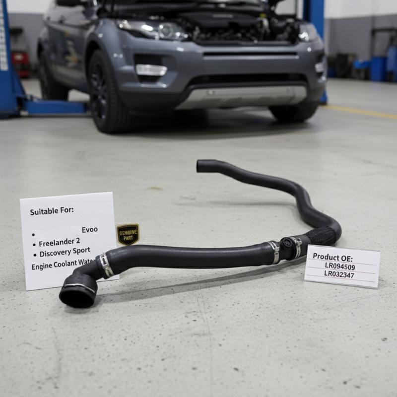Cooling System Hose Plastic Coolant Pipe Excellent Fit For LR032347 Discovery Sport Ensures Optimal Engine Temperature