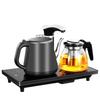 Automatisches Teegeschirr mit integriertem Tisch, Induktionskochfeld, Kung Fu Teekanne, Tablett und Wasserkocher für Zuhause