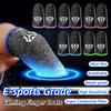 1 Paar Gaming-Fingerlinge Atmungsaktive Fingerspitzen Schweißfeste Fingerspitzenabdeckung Daumenhandschuhe für PUBG Mobile Game 5