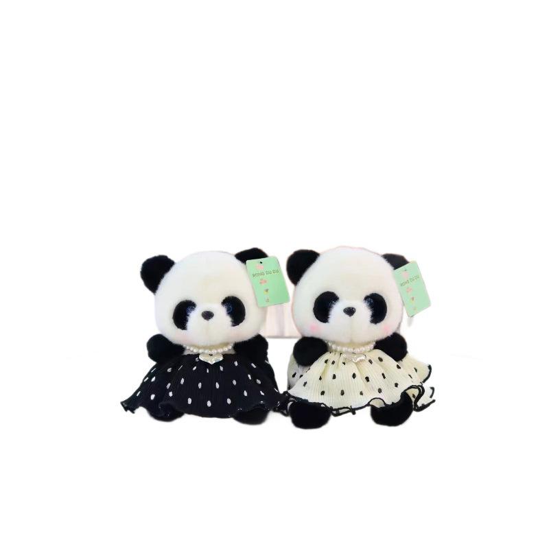 Christmas Panda Plush Toy: Cute Ornament & Gift for Tree Decoration