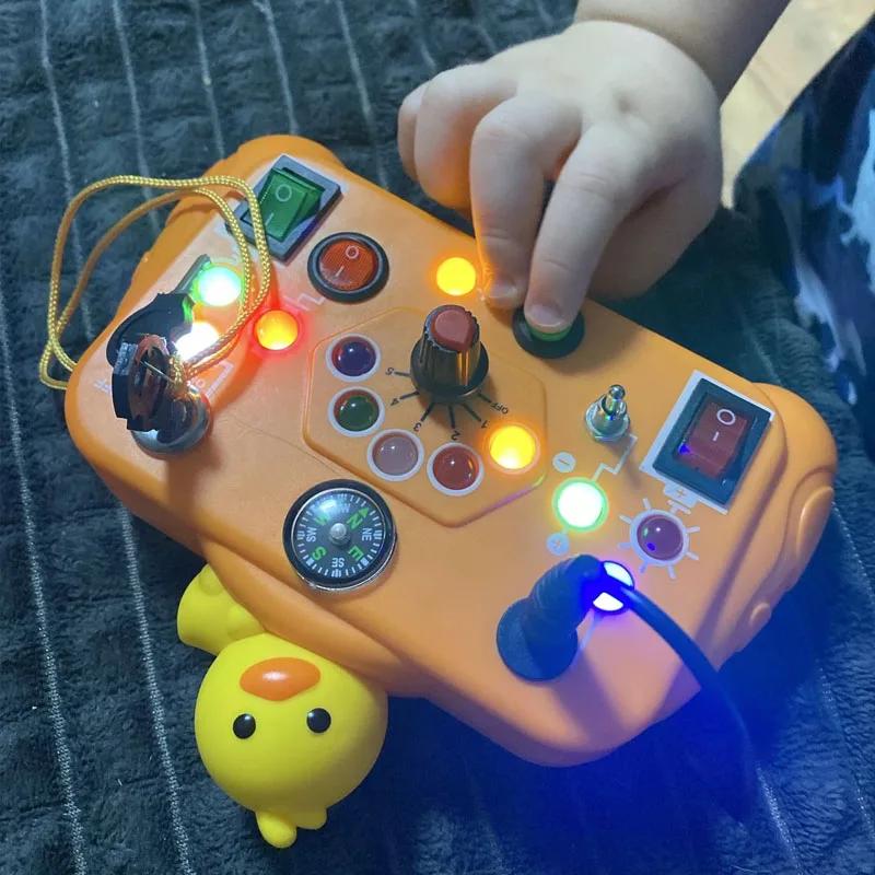 Top-Grade Montessori Top-Grade Busy Premium-Quality Board First-Class Sensory Play Sets First-Class Cartoon Superior-Grade With High-Standard Led