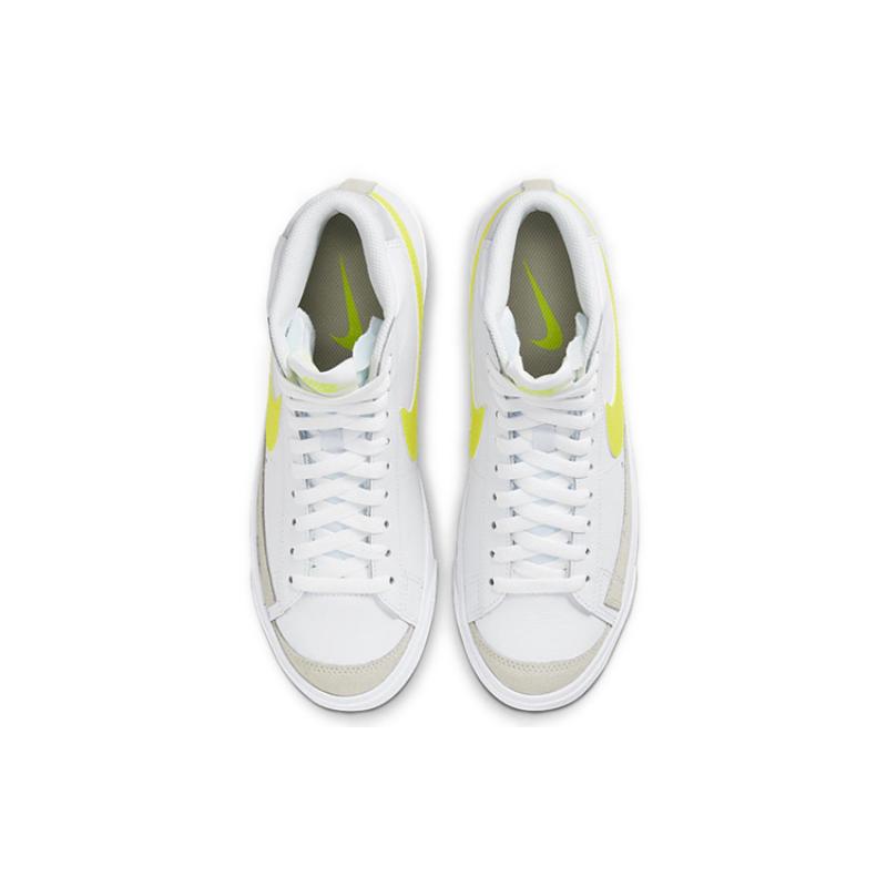 Nike Blazer Mid 77 Lemon Venom Women's Sneakers Skateboard Shoes CZ0362-100