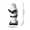 Halloween Süßer Geist Toiletten-Lese-Statue Ornament Gotische Festliche Skulptur Figur Home Office Schreibtisch Dekoration Handwerk Geschenk