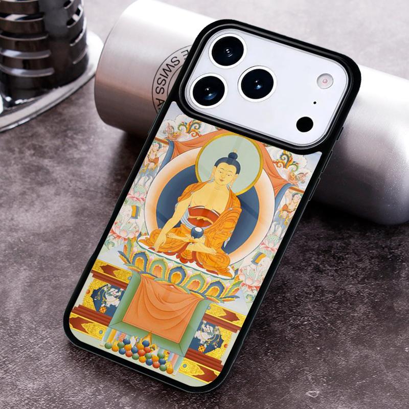 Shakyamuni Buddha Soft Phone Case For iPhone 17,16e,15,14,13,12,11,Mini,Pro,MAX Soft Silicone Cover