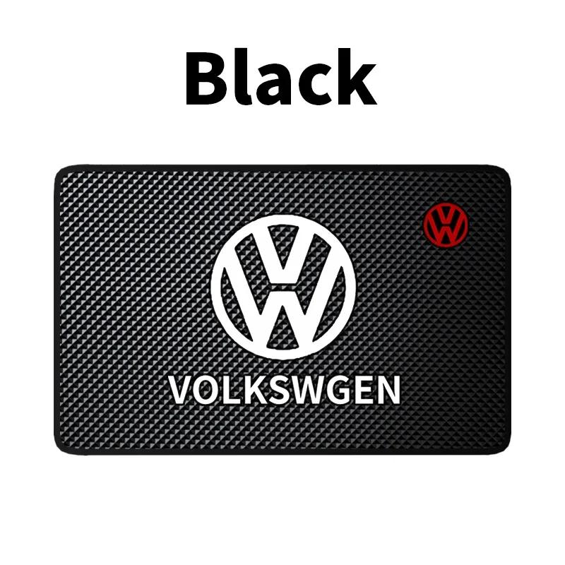 

Для VOLKSWAGEN VW Автомобільний Силікагелевий Протиковзкий Килимок Панель Приладів Телефон Сонцезахисні Окуляри Протиковзка Підкладка Для Volkswagen VW Golf GTI Tiguan Jetta T чорний