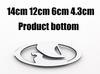 1pcs 3D 12cm 9cm 6cmm ABS Car Front Rear logo sticker steer wheel emblem door trunk sticker car rear Emblem sticker Accessories