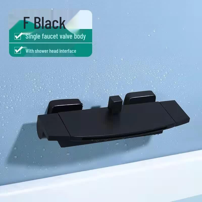 Wall-Mounted Bathtub Faucet Shower Set