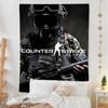 CounterStrike CS 2 Tapices Hippies para Colgar en la Pared Tapices de Pared Bohemios Mandala Decoración del Hogar INS