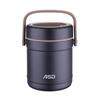 ASD RWS15TG-D 3-Layer 304 Stainless Steel Insulated Lunch Container