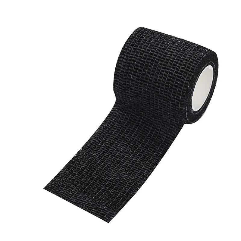 

2/4/6 шт. Обертка для тату-грипа Одноразовый черный бинт для тату-грипа Бинт Машинная лента Трубка Аксессуары 2PCS чёрный